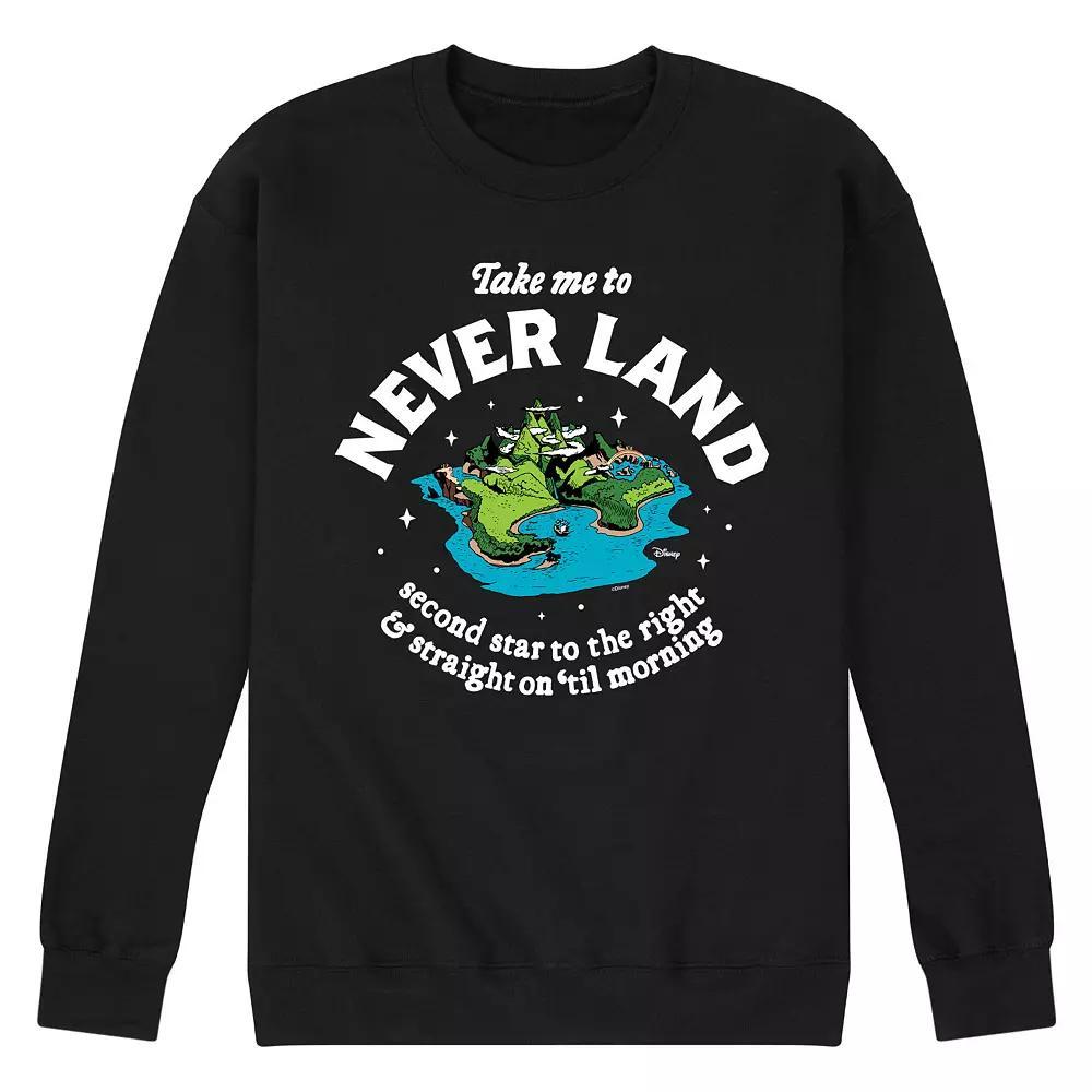 Disney's Peter Pan Men's Never Land Fleece Sweatshirt,  Product Image