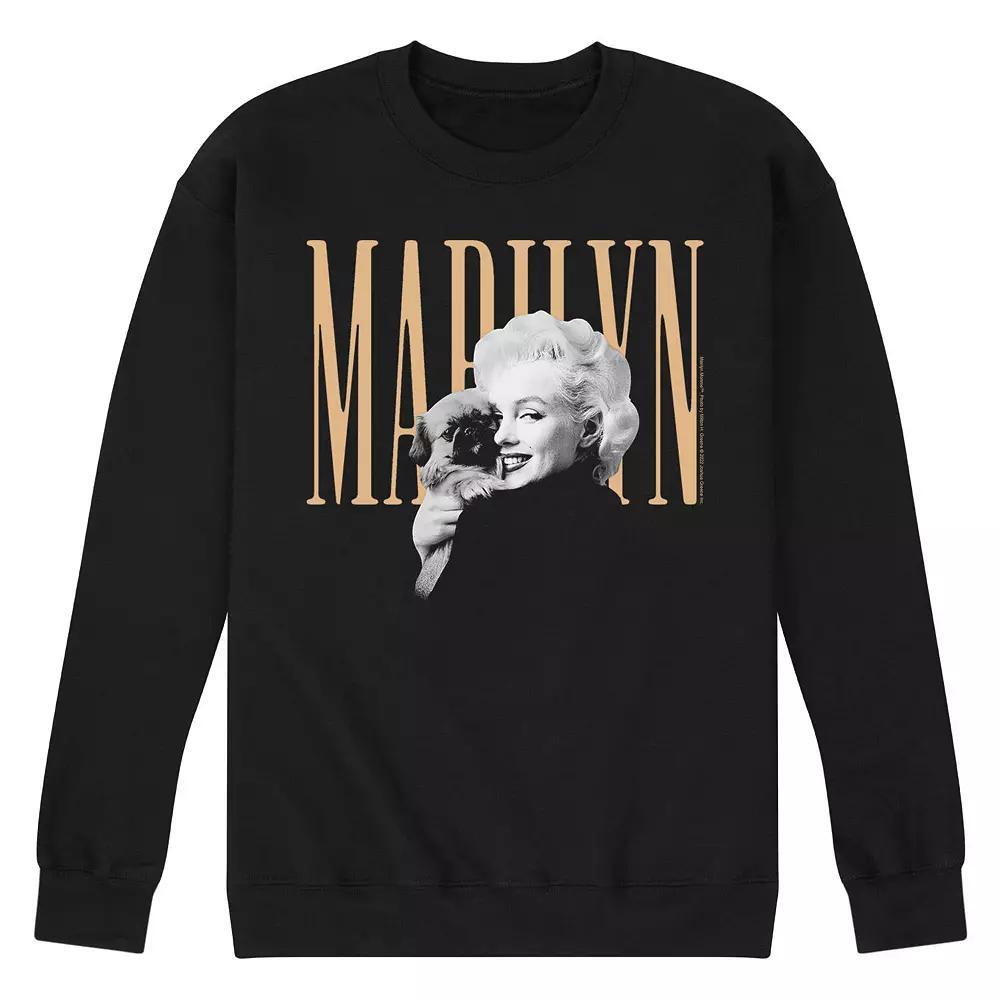 Men's Marilyn Monroe Simple Marilyn Sweatshirt,  Product Image