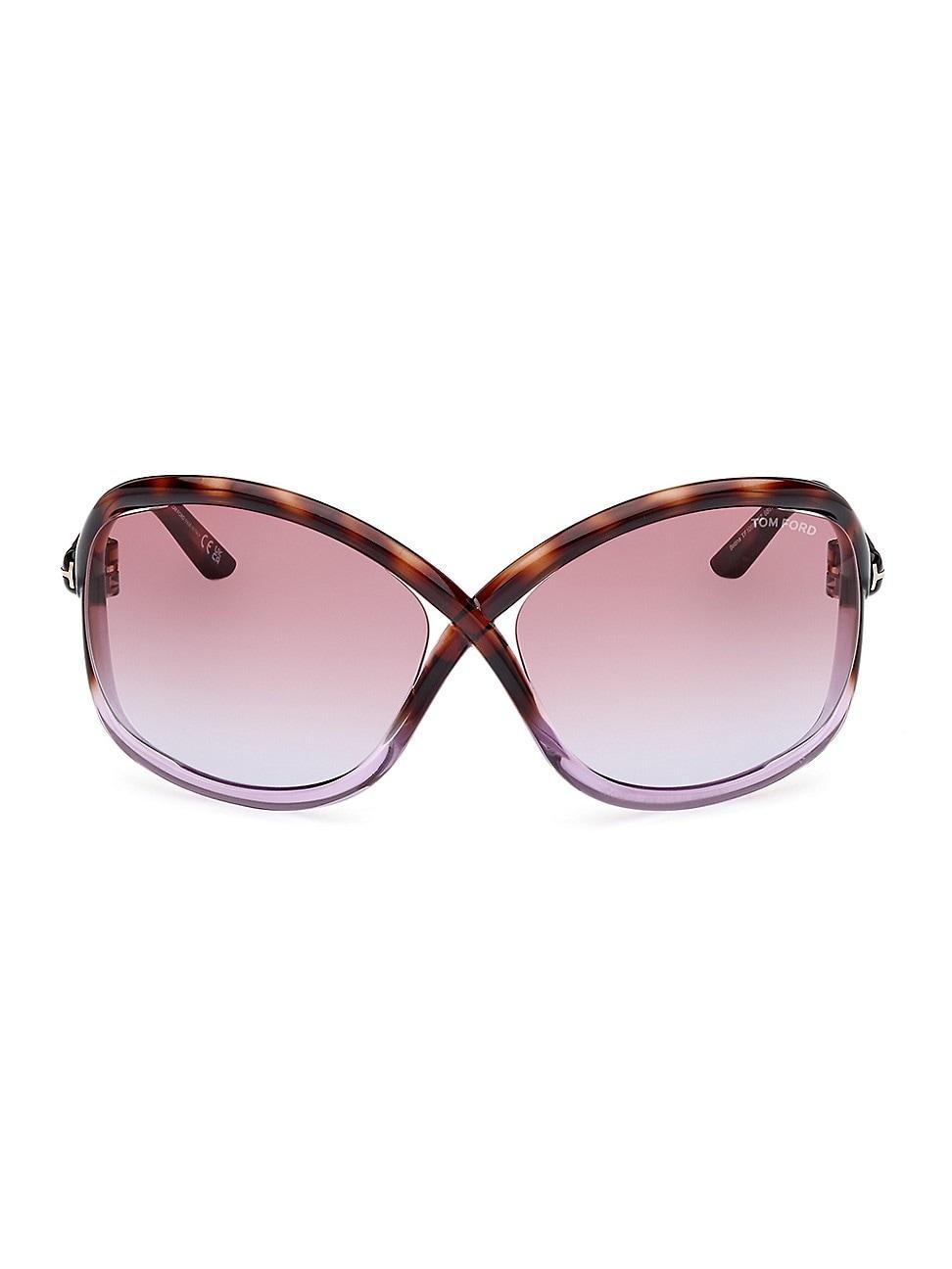 Womens Bettina 68MM Square Sunglasses Product Image