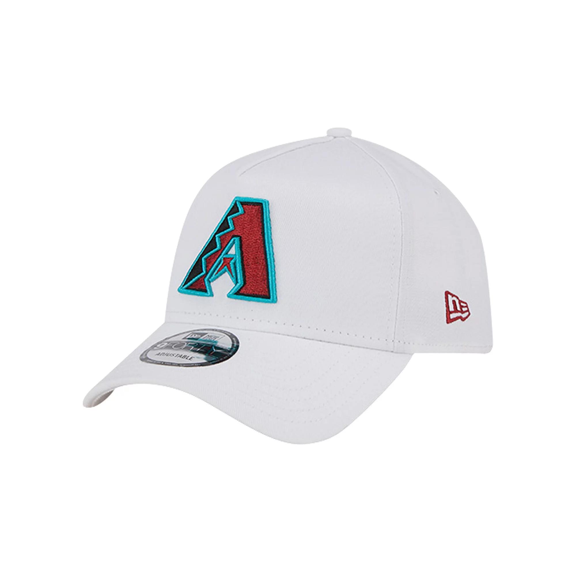 Men's New Era White Arizona Diamondbacks TC A-Frame 9FORTY Adjustable Hat Product Image