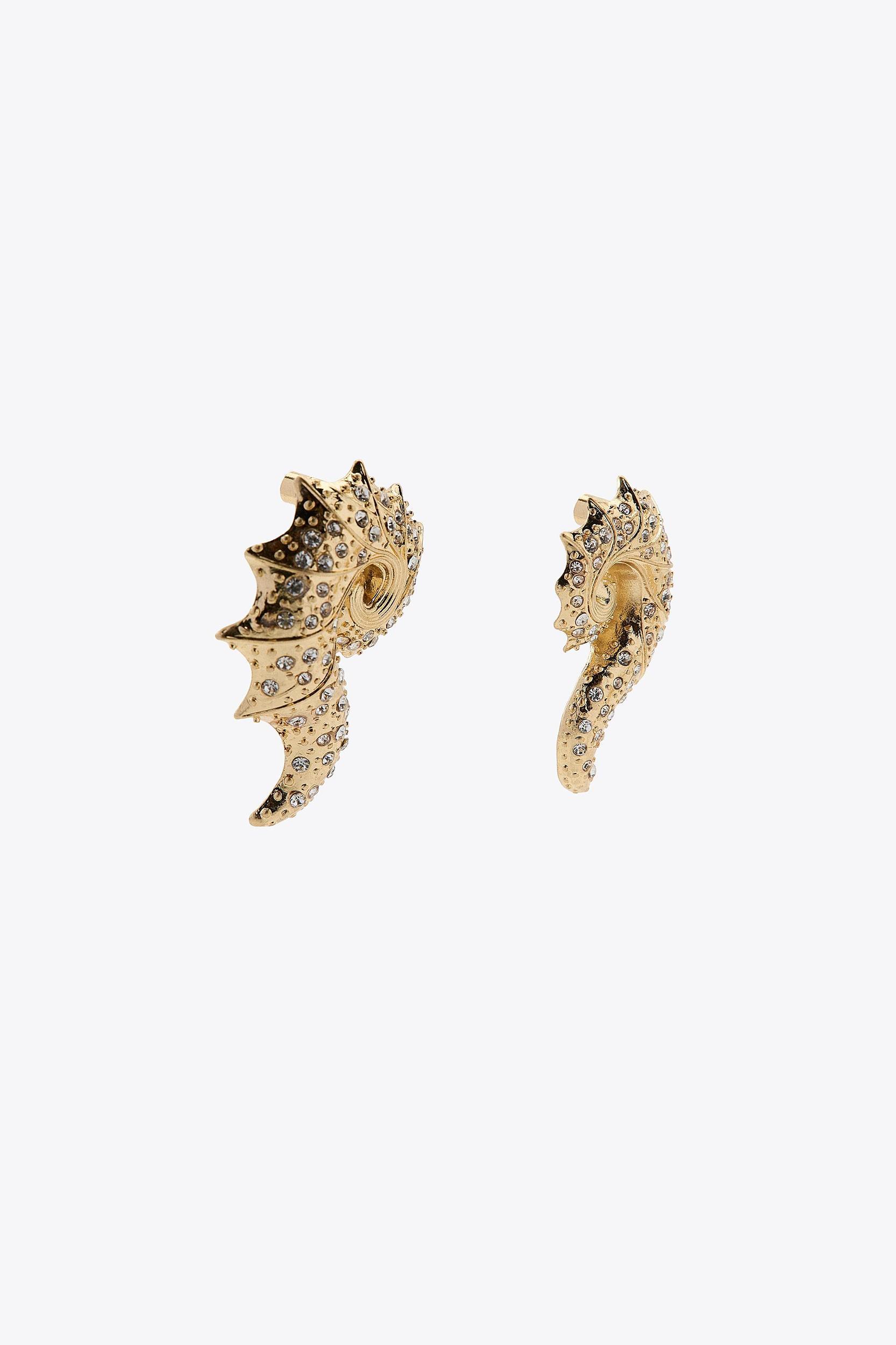 JEWEL SHELL EARRINGS Product Image
