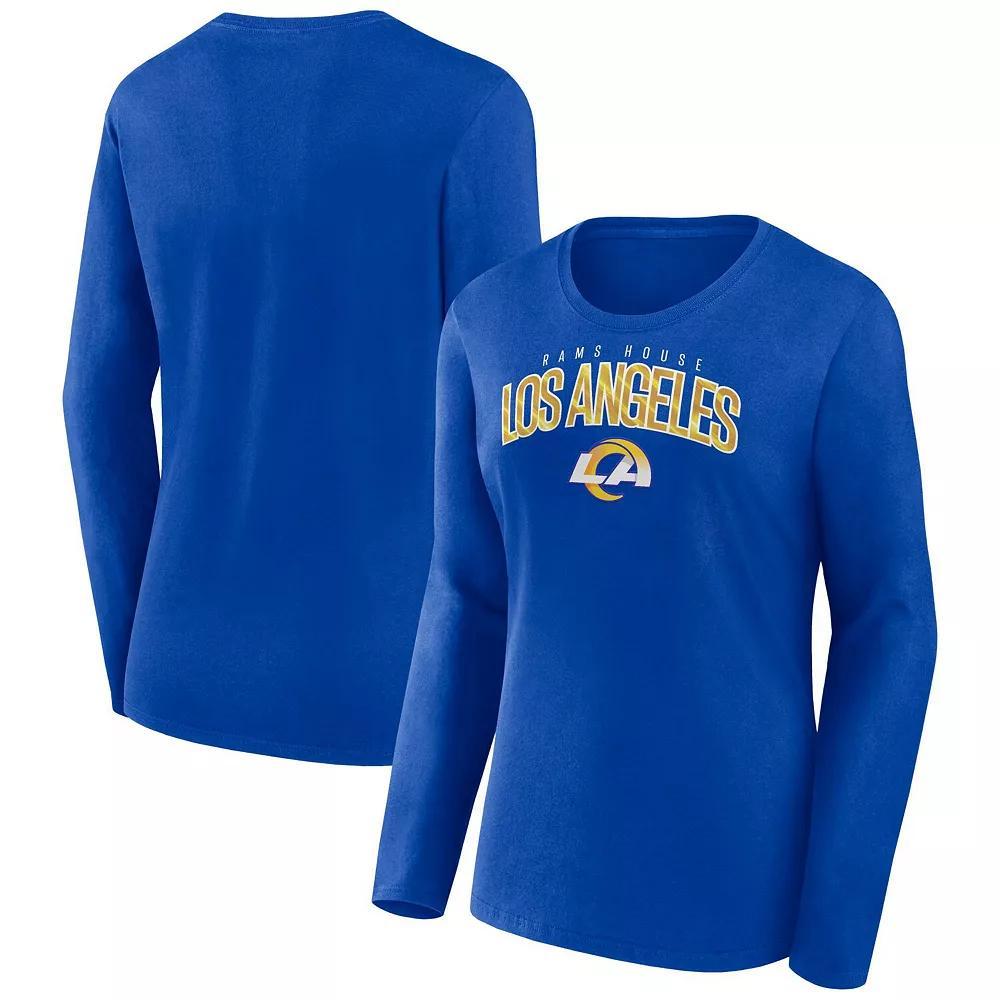 Women's Fanatics Branded Royal Los Angeles Rams Plus  Product Image