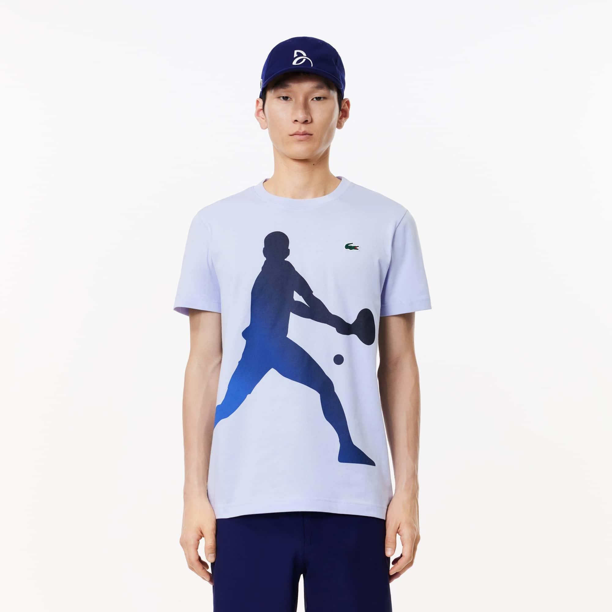 Men's Lacoste Tennis x Novak Djokovic T-Shirt & Cap Set Product Image