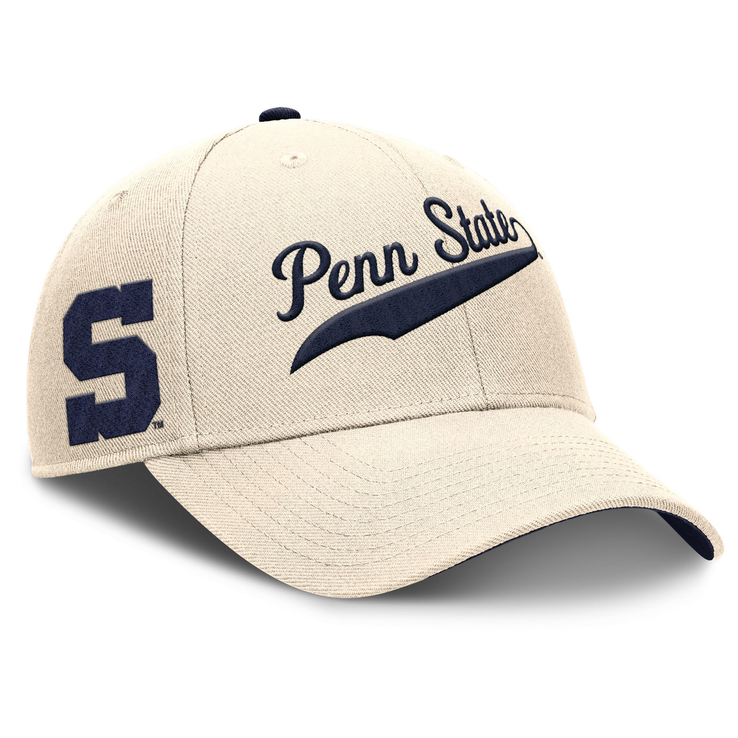 Penn State Nittany Lions Primetime Rise Nike Mens College Adjustable Hat | NC230C38PSN-WR3 Product Image