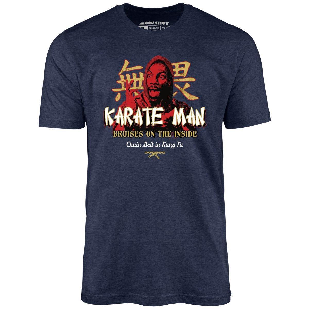 Karate Man - Chain Belt in Kung Fu - Unisex T-Shirt Male Product Image