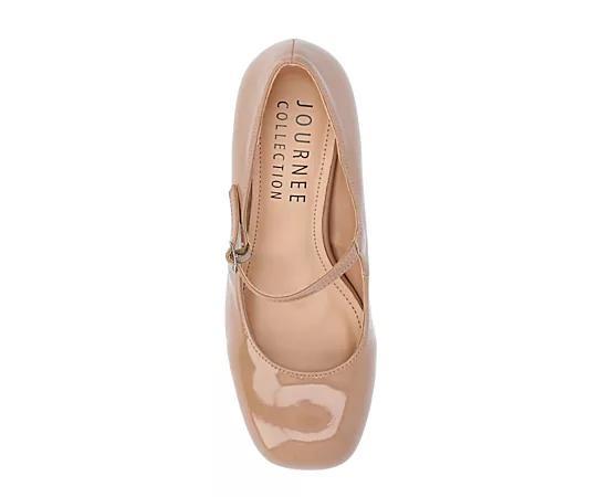 Journee Tru Comfort Foam™ Okenna Women's Heels, Size: 8 Wide, Beige Product Image