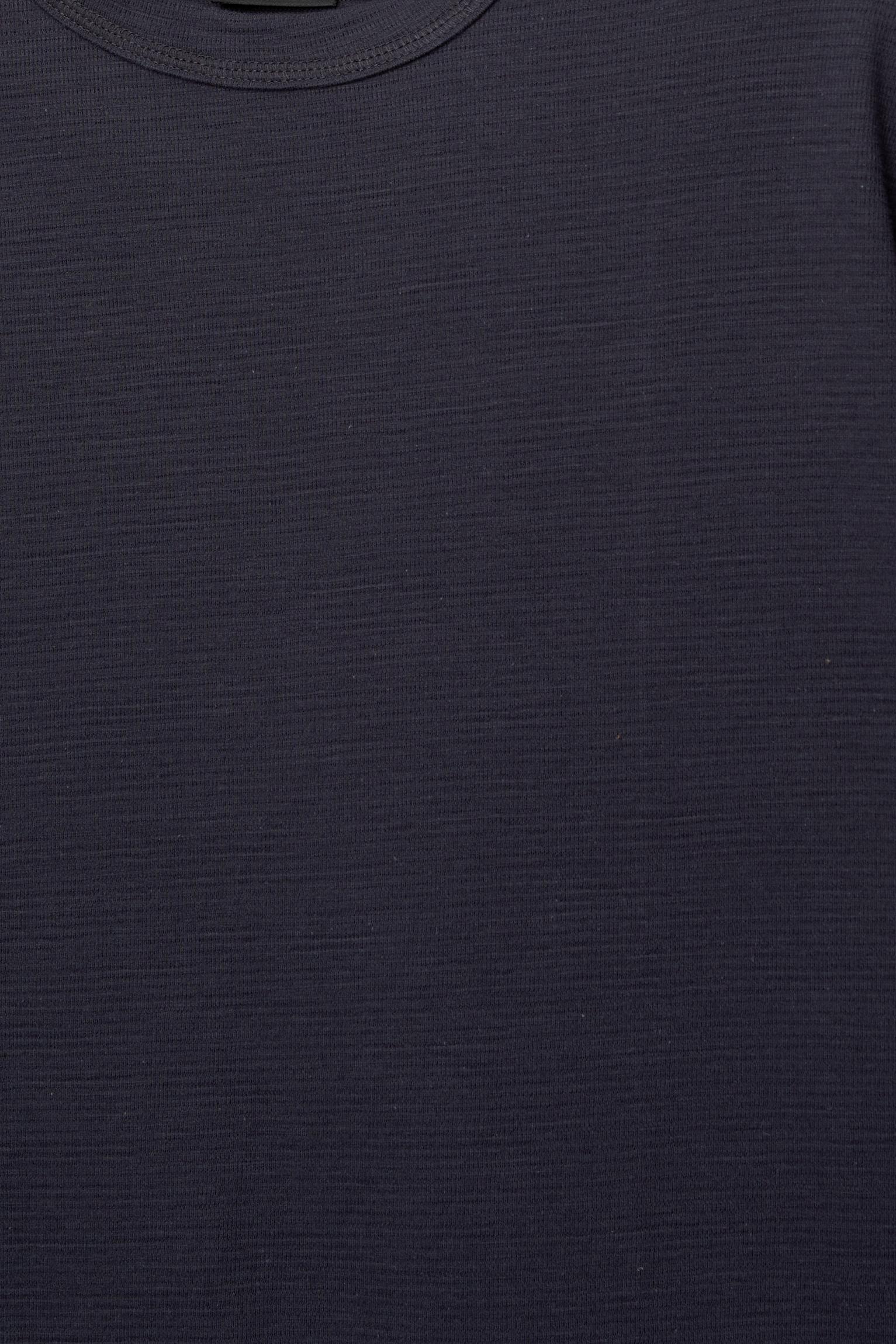 Short sleeve textured T-shirt Product Image