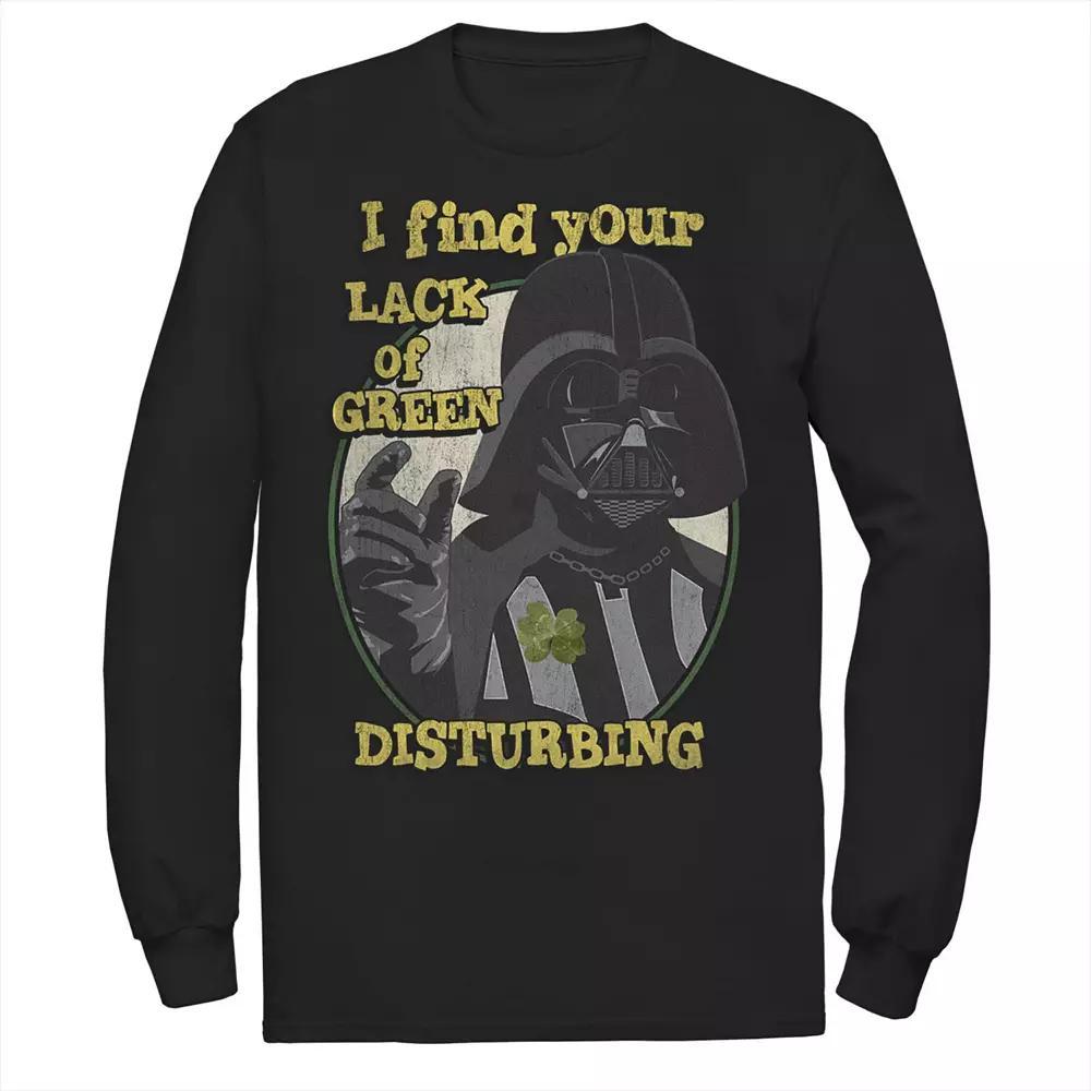 Men's Star Wars Darth Vader I find Your Lack Of Green Disturbing Tee,  Product Image
