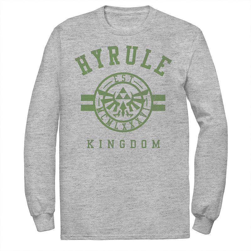 Men's Nintendo Zelda Hyrule Kingdom Collegiate Est 1986 Tee, Size: XXL, Ath Product Image