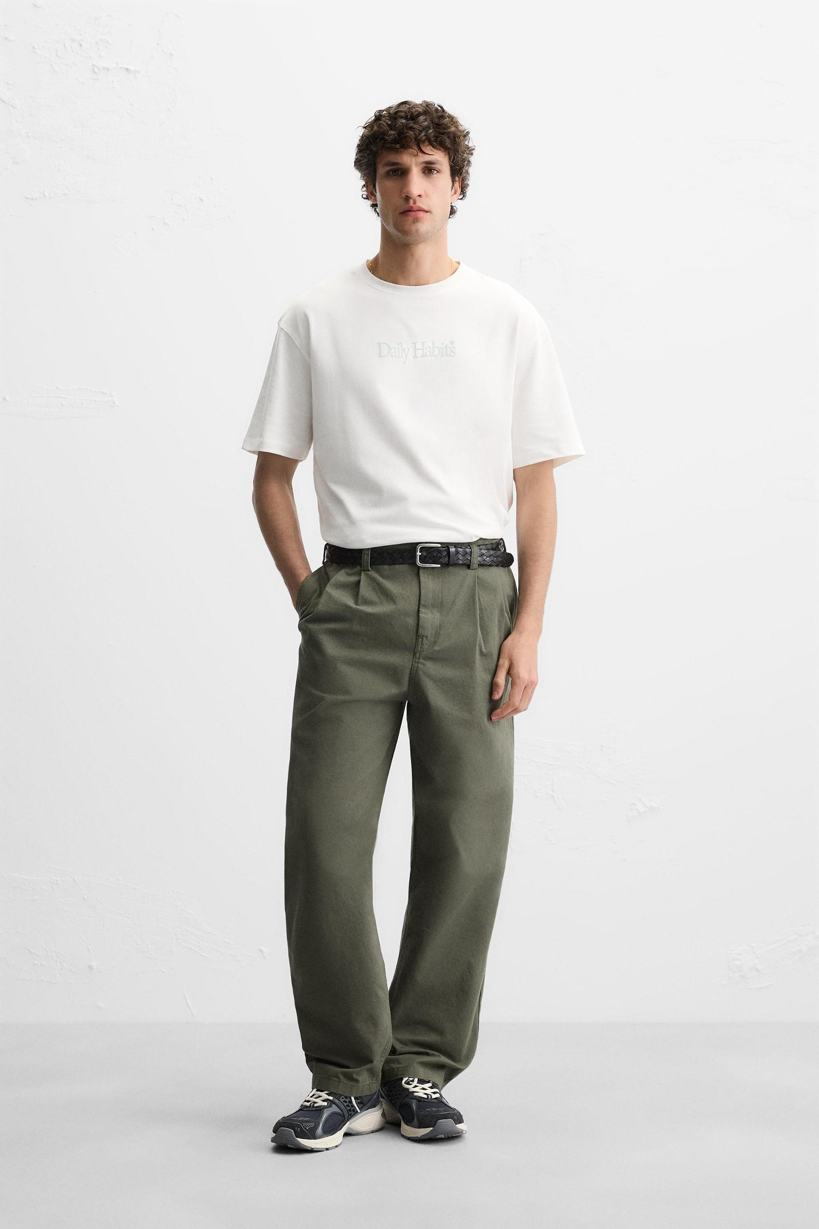 TEXT PRINT T-SHIRT Product Image