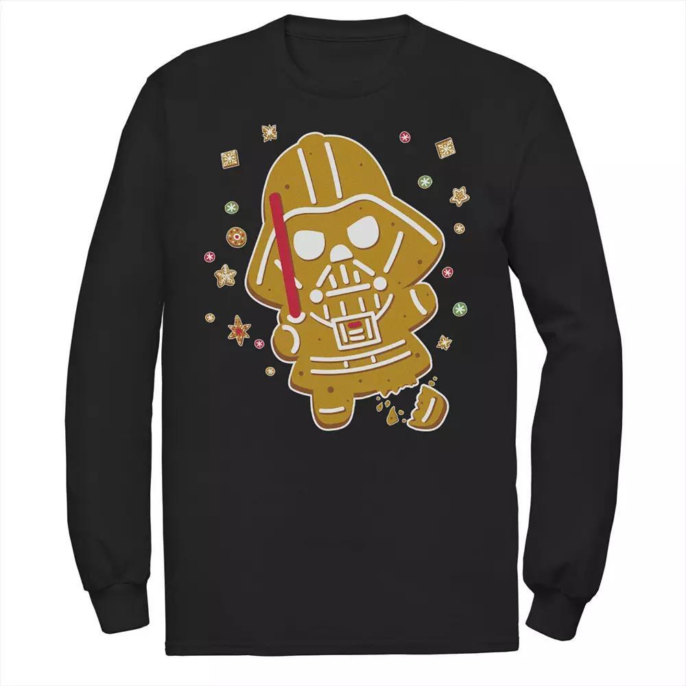 Men's Star Wars Darth Vader Gingerbread Cookie Tee,  Product Image