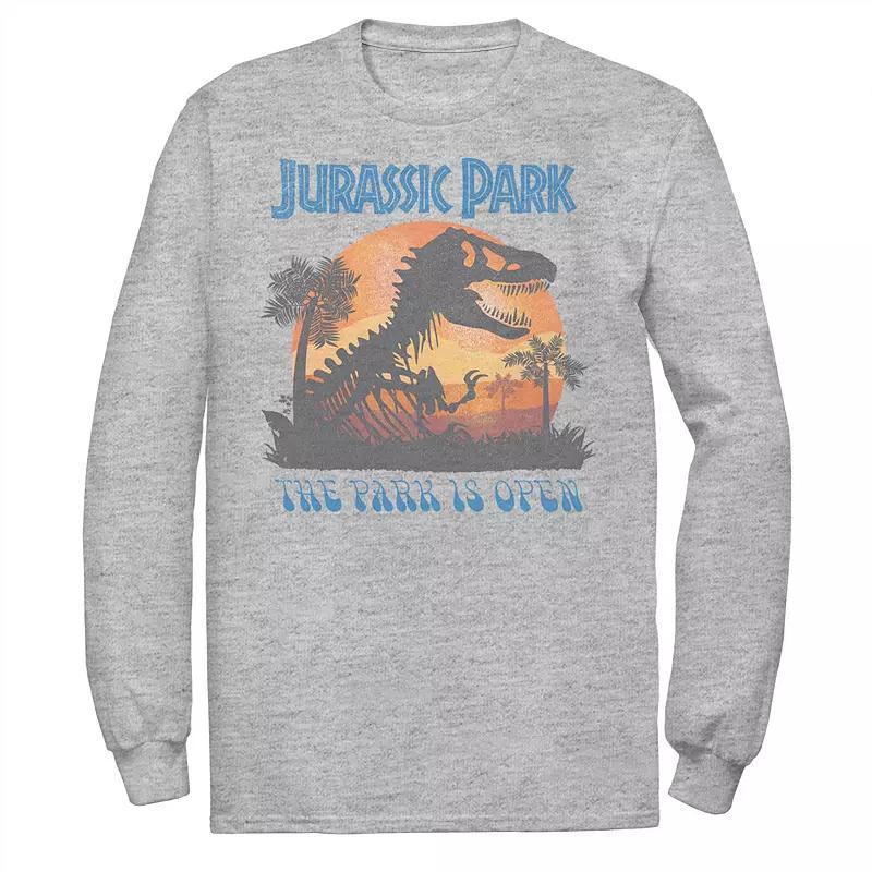 Men's Jurassic Park T Rex Sunset Portrait Tee,  Product Image
