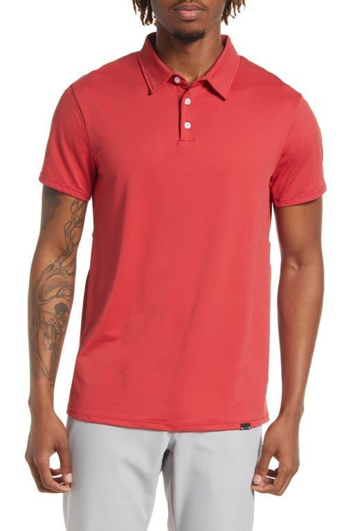 Mens Barbell Apparel Havok Polo Red Product Image