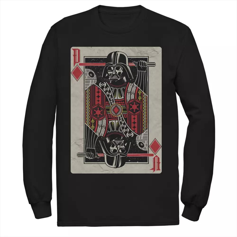 Men's Star Wars In The Cards Graphic Tee, Size: Small, Black Product Image