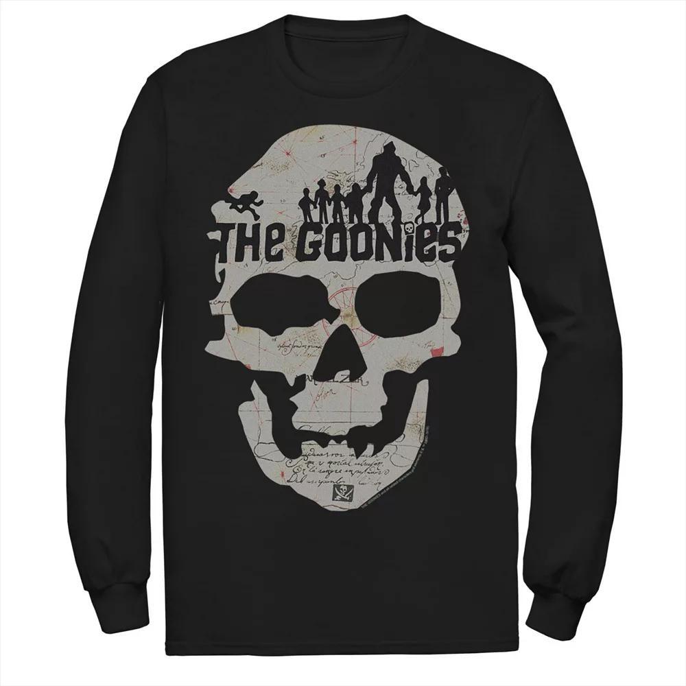 Men's The Goonies Skeleton Map Poster Tee,  Product Image