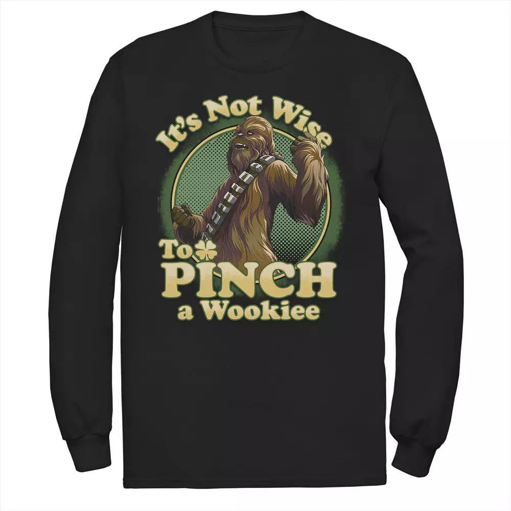 Men's Star Wars Chewbacca It's Not Wise To Pinch A Wookie Tee,  Product Image