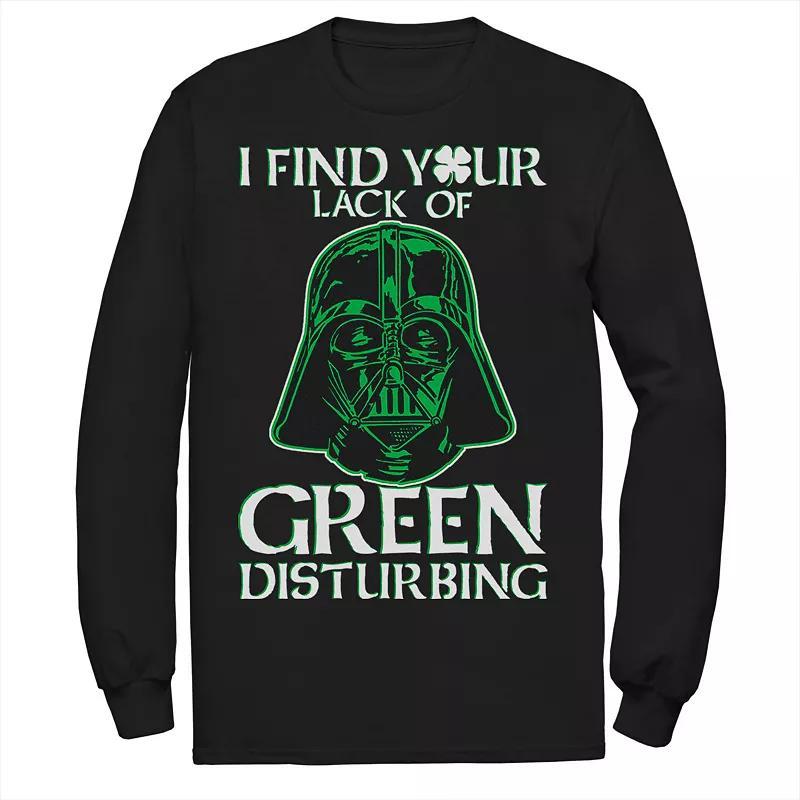 Big & Tall Star Wars Vader Lack Of Green St. Patrick Tee, Men's,  Product Image