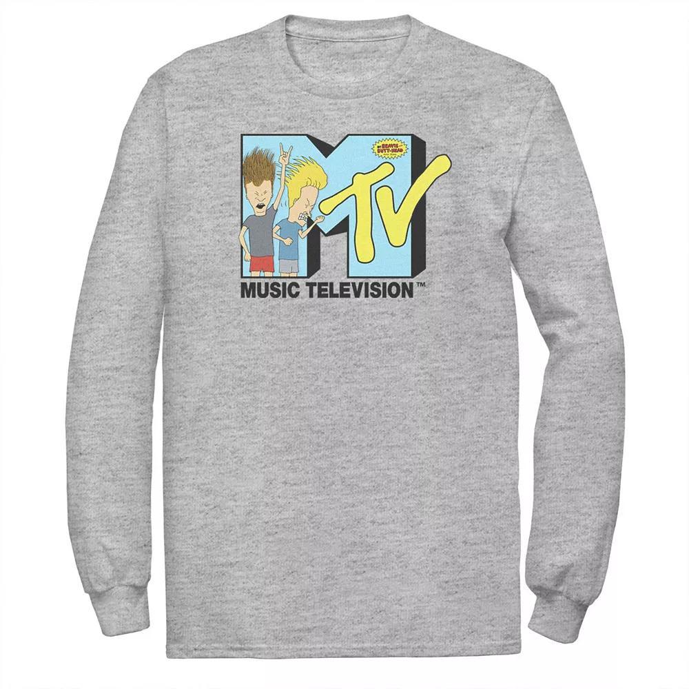 Men's Mtv Headbangers Rock Logo Tee,  Product Image