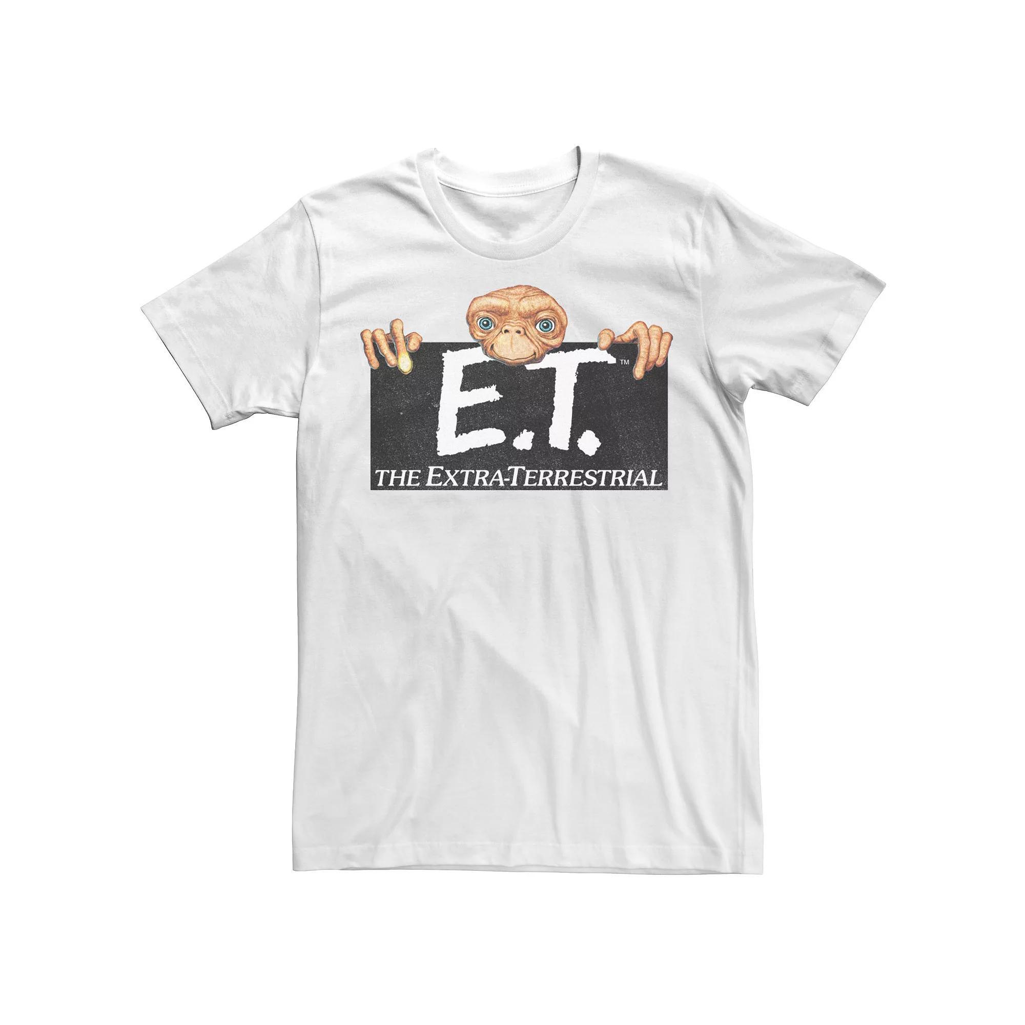 Men's E.T. Terrestrial Hanging On A Movie Logo Tee,  Product Image