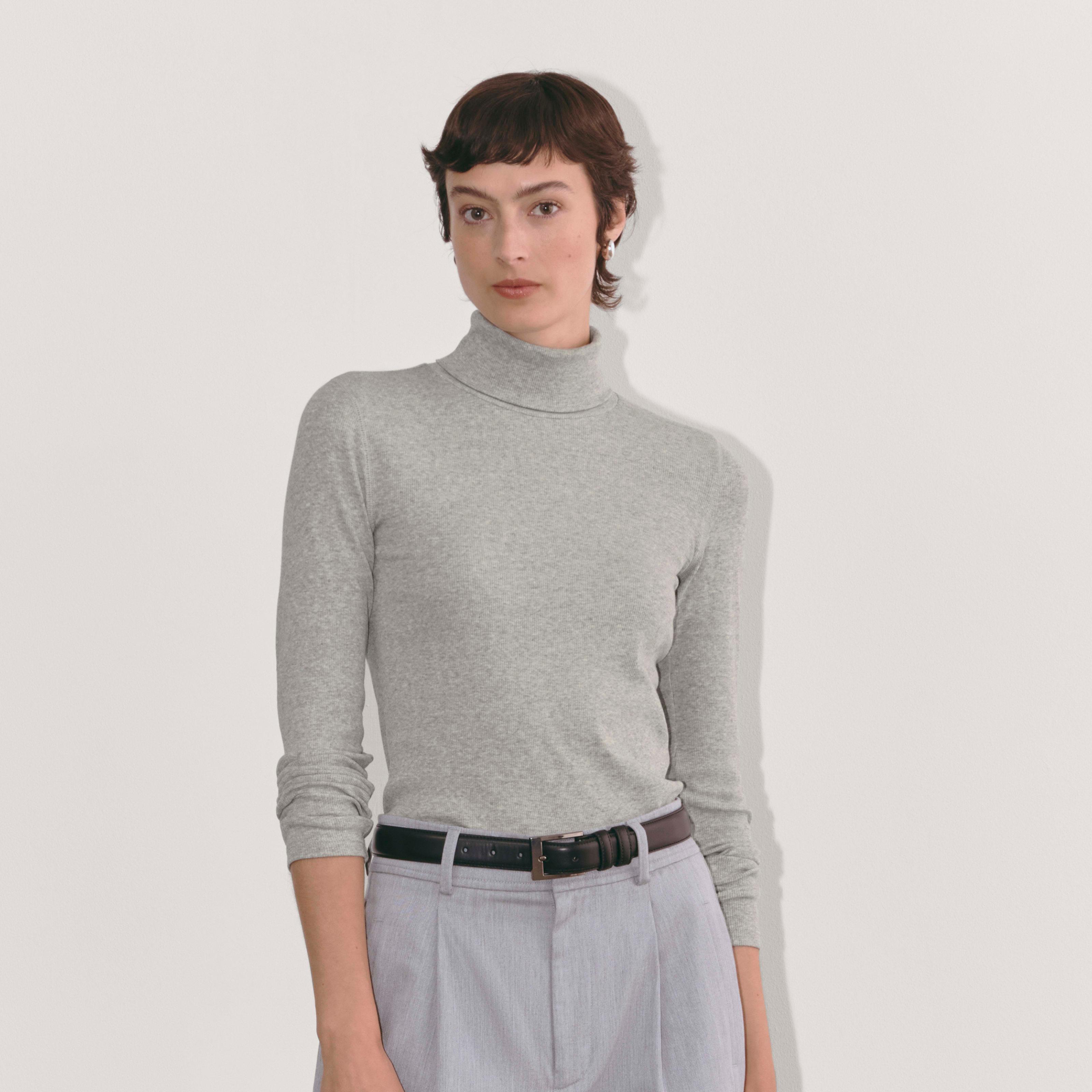 The Luxe Rib Turtleneck Product Image