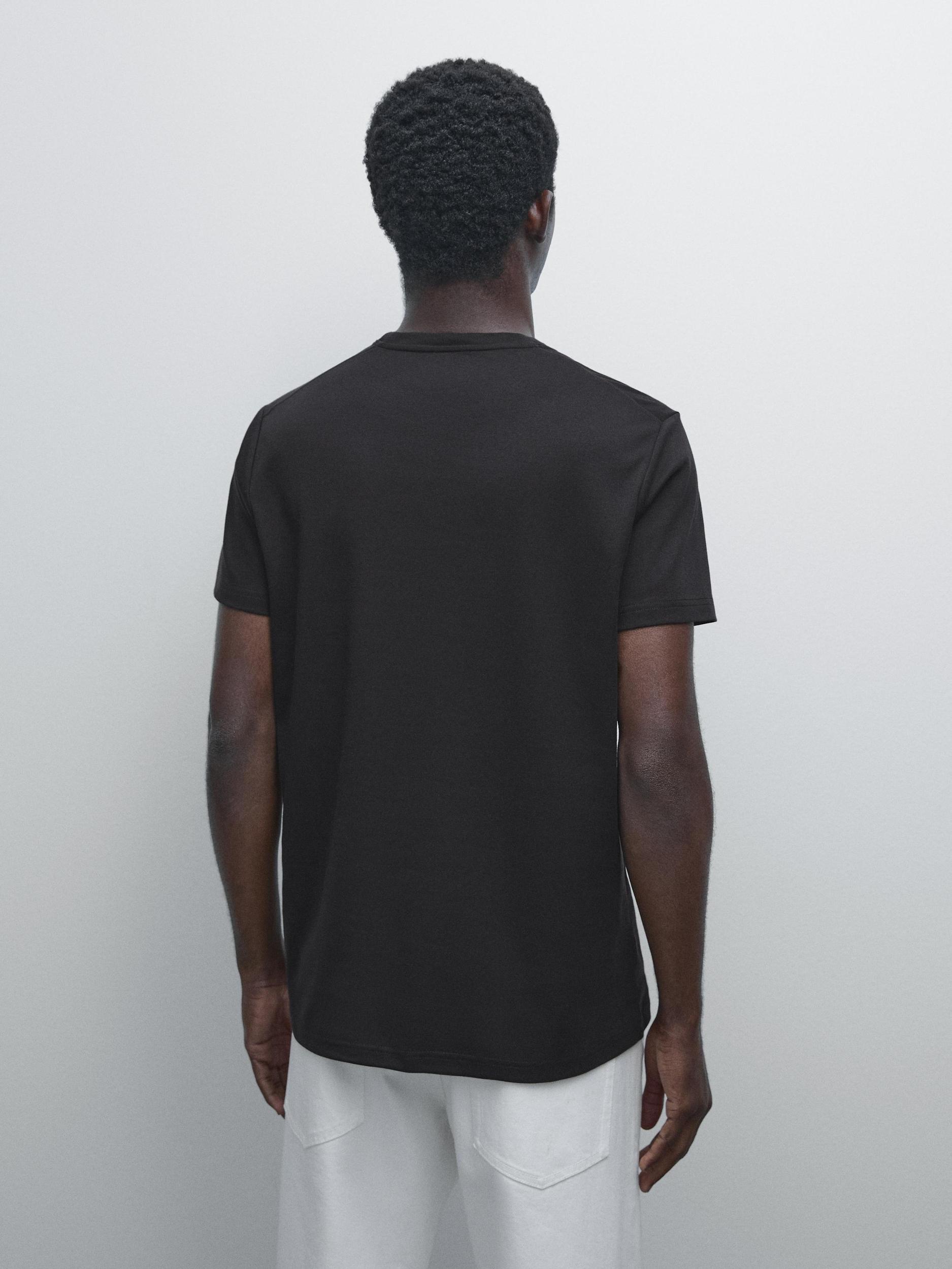 100% mercerised cotton T-shirt Product Image