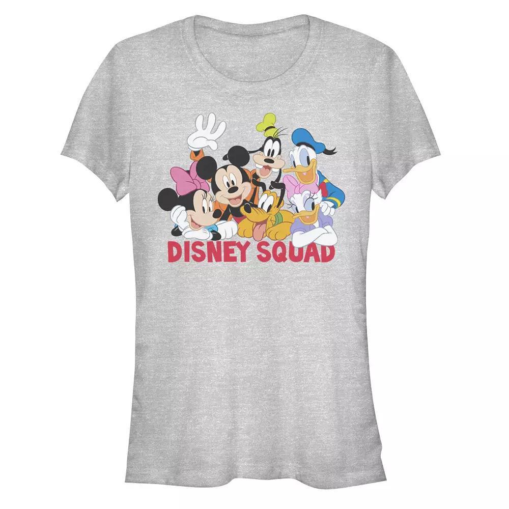 Disney's Mickey And Friends Disney Squad Juniors' Fitted Graphic Tee, Girl's,  Product Image