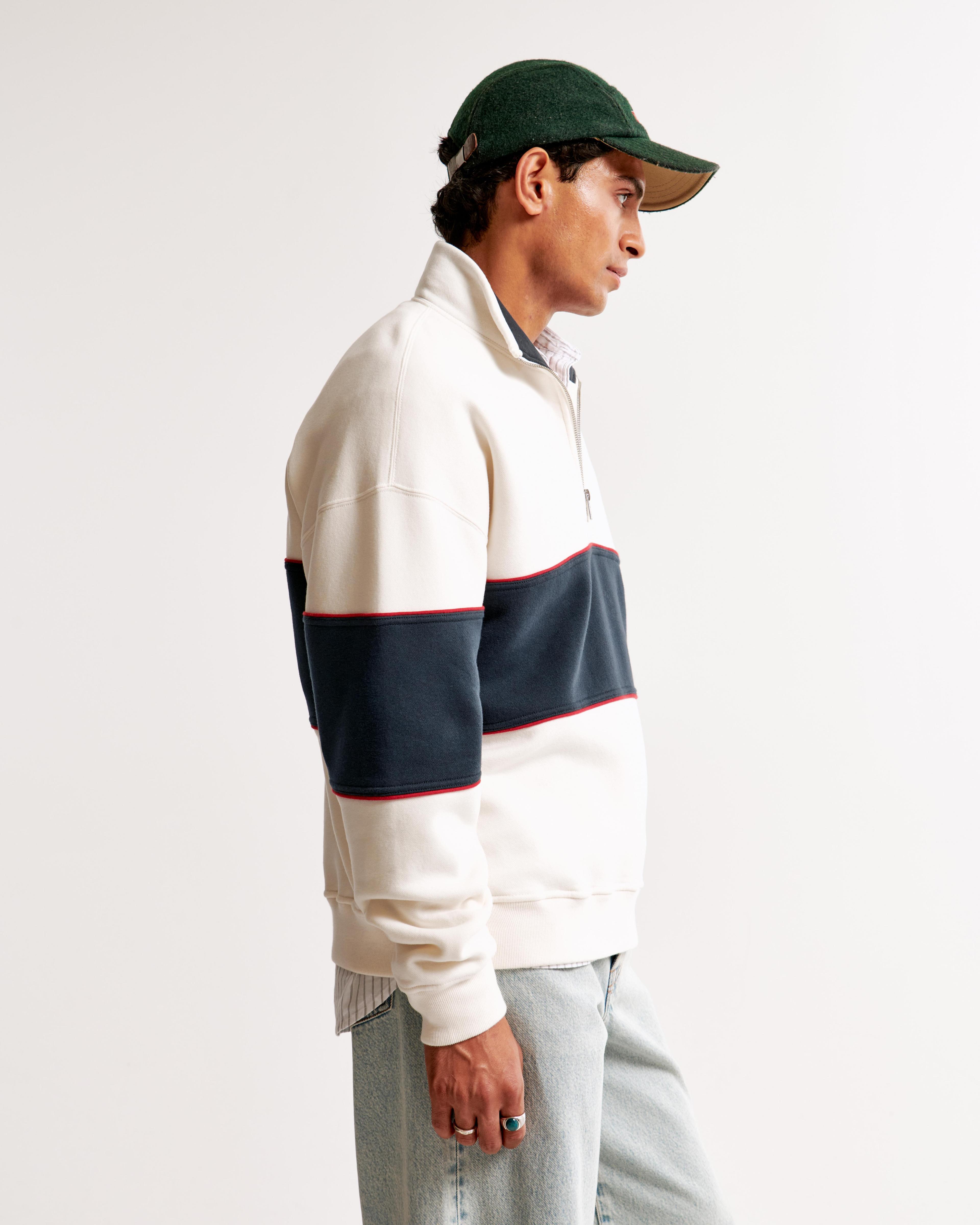 Essential Half-Zip Sweatshirt Product Image