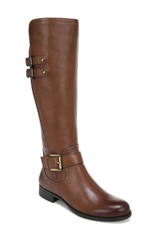 Naturalizer Jessie Tall Leather Buckle Riding Boots Product Image