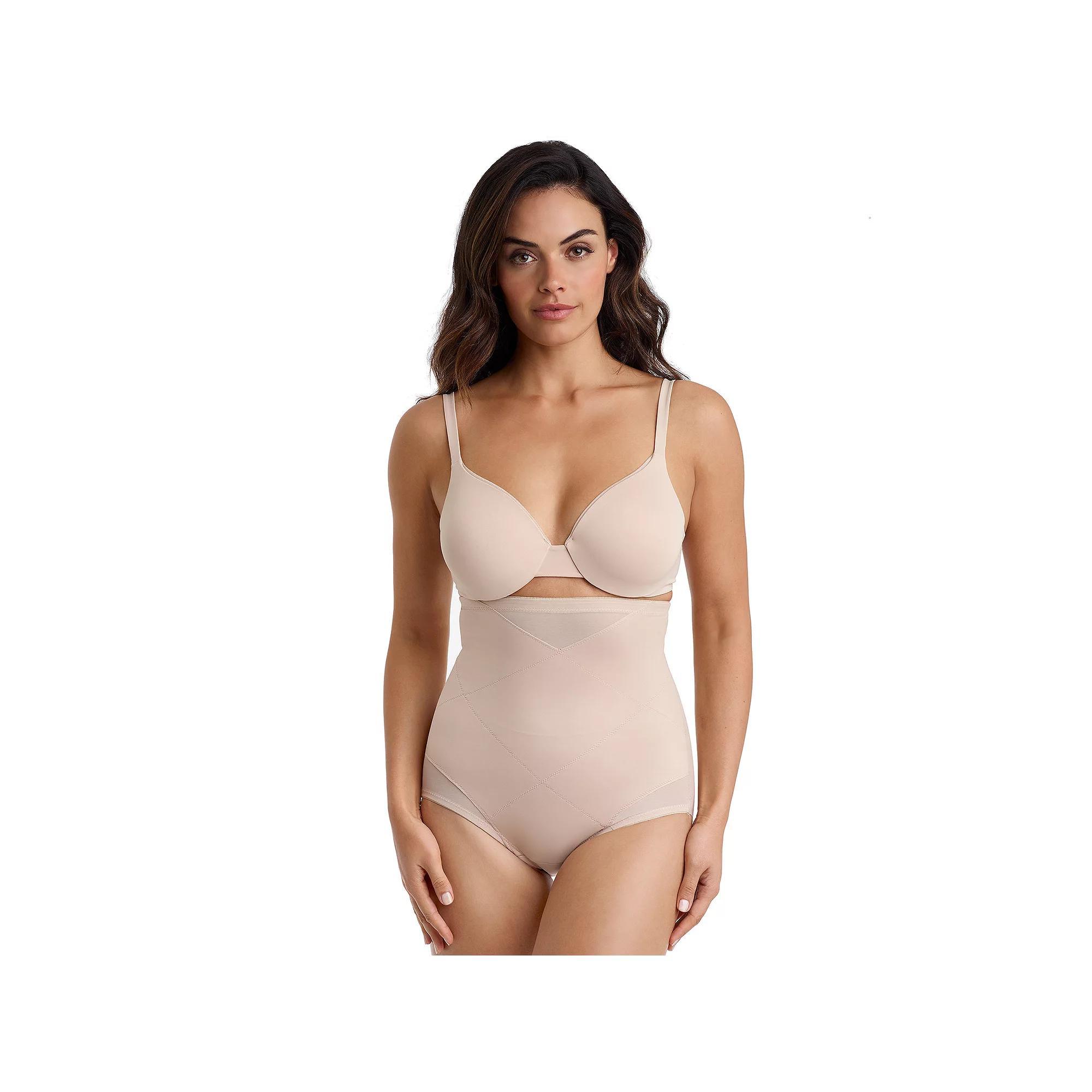 Naomi & Nicole® Extra-Firm Control Shapewear Women's Inside Magic® Tummy Tuck High Waist Brief 7605,  Product Image