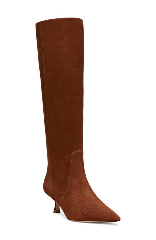 Naomi Suede Kitten Tall Boots Product Image