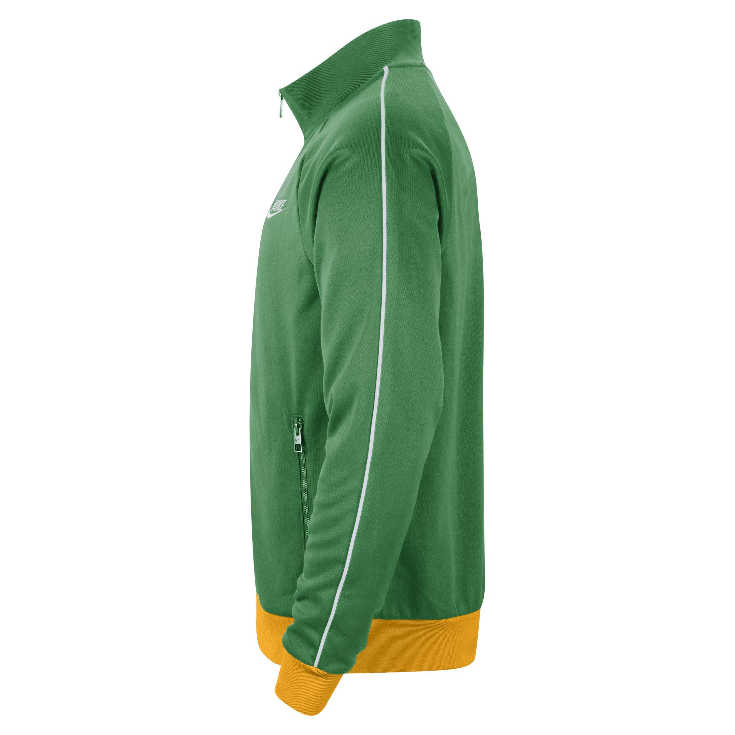 Mens Nike /Yellow Oregon Ducks Special Game Alternate Full-Zip Track Jacket Product Image