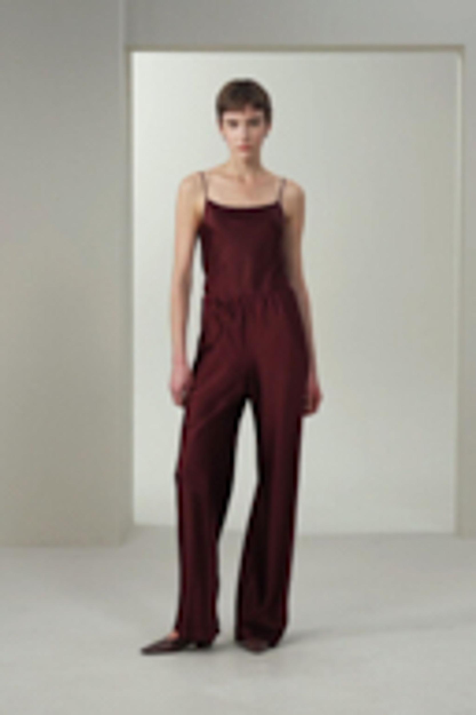 Double-Faced Silk Charmeuse Bias Cami Product Image