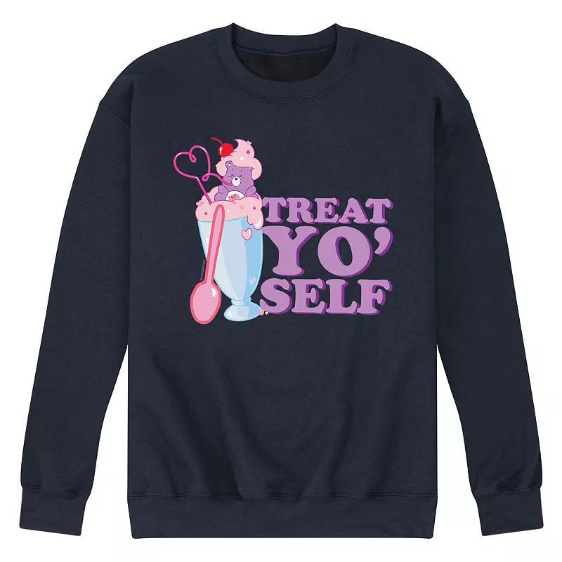 Mens Care Bears Treat Yo Self Fleece Sweatshirt Product Image