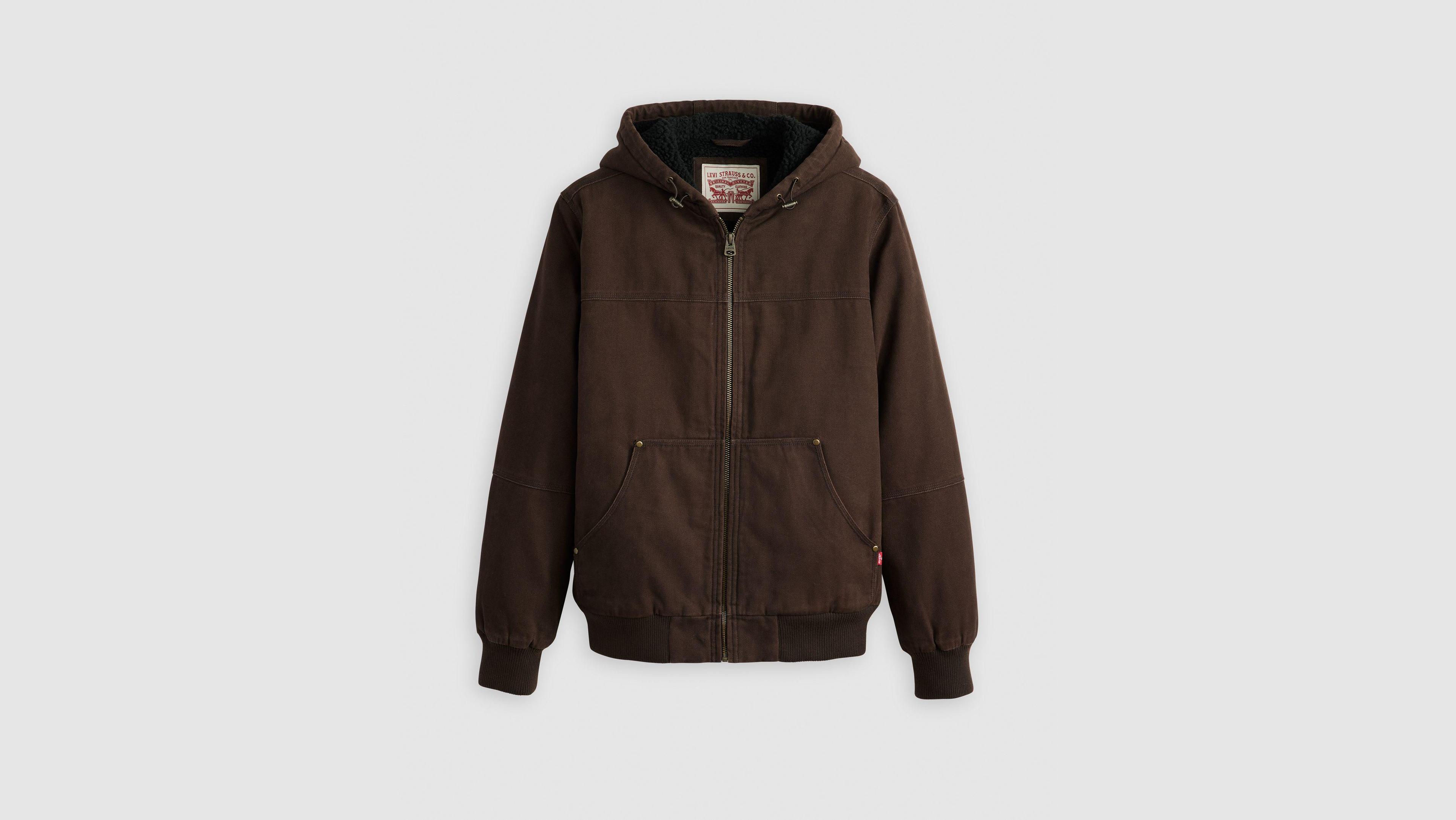 Sherpa Lined Hooded Jacket Product Image