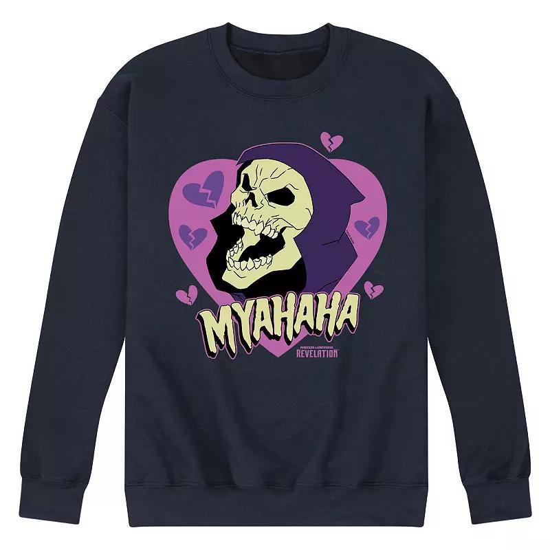 Men's Masters Of The Universe Skeletor Fleece Sweatshirt, Size: Medium, Grey Gray Product Image