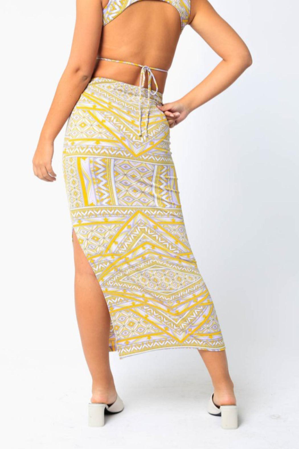 Knit Maxi Skirt Product Image