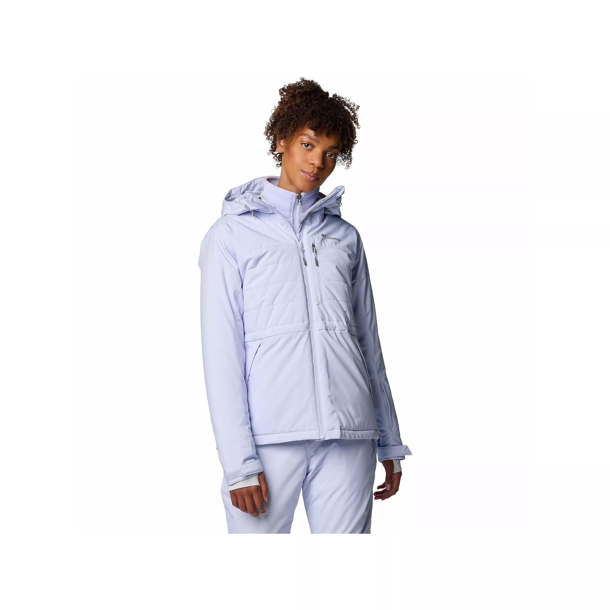 Women's Columbia Powdered Peak Insulated Jacket, Size: Large, Snowdrift Product Image