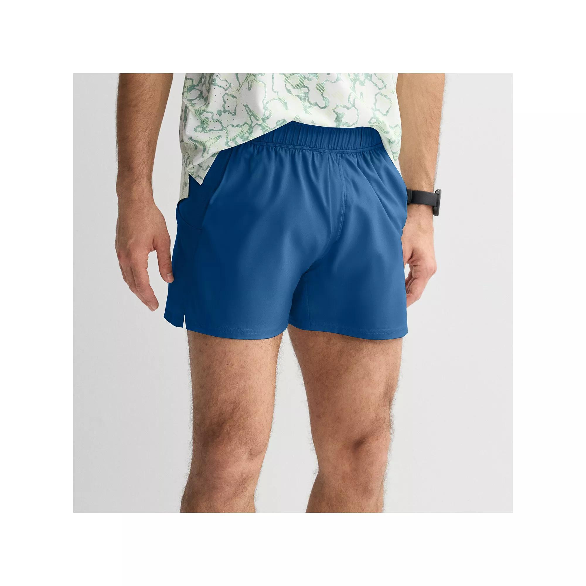 Men's Tek Gear® Run Shorts, Size: Large, Blue Lagoon Product Image
