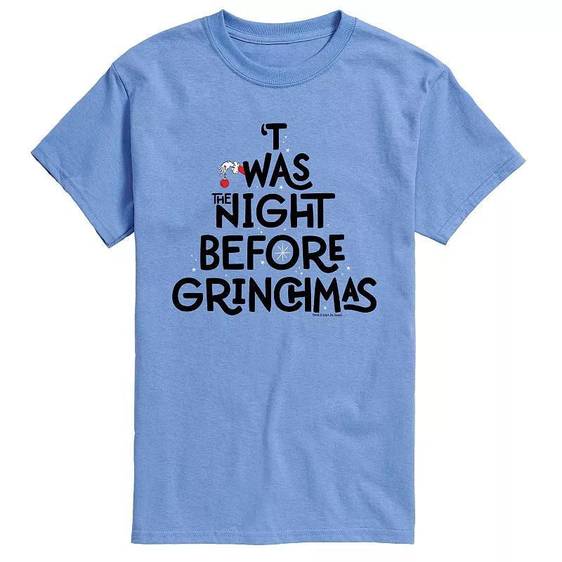 Mens Dr. Seuss The Grinch Twas The Night Before Christmas Tee Product Image