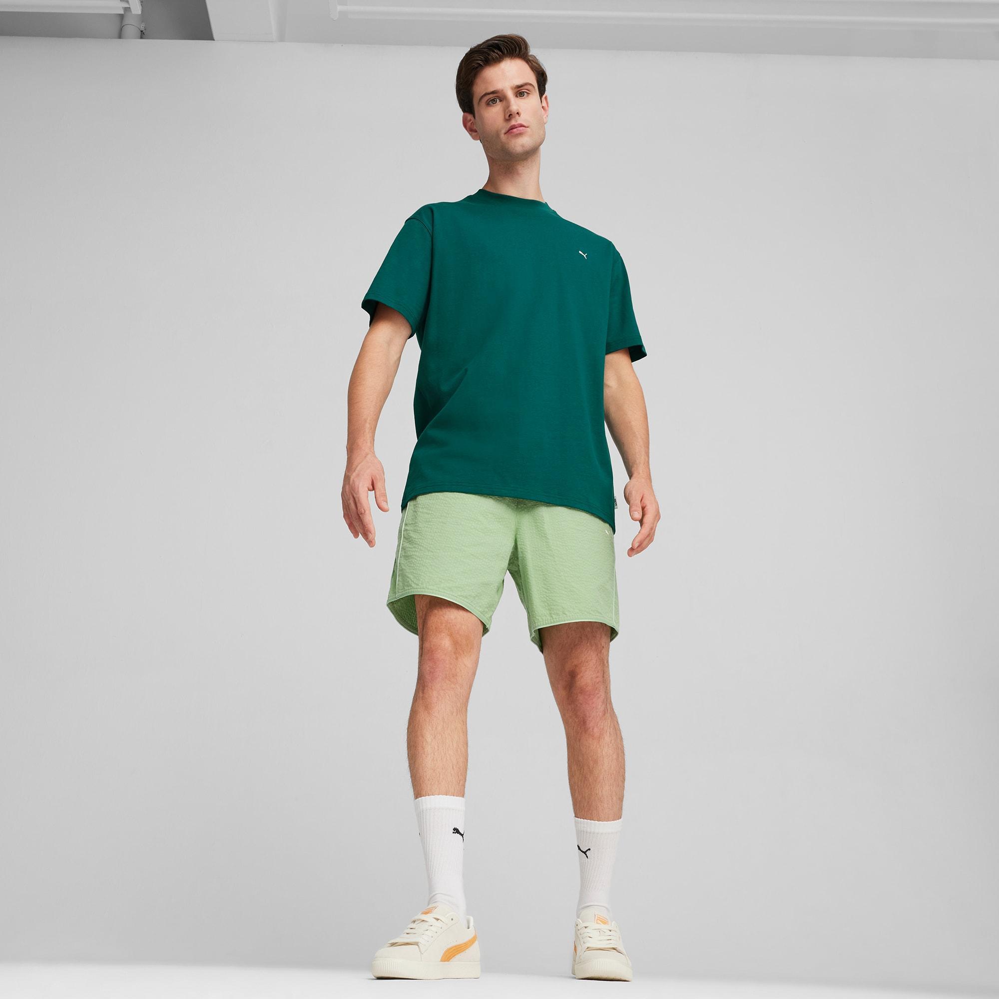 MMQ Men's Seersucker Shorts Product Image