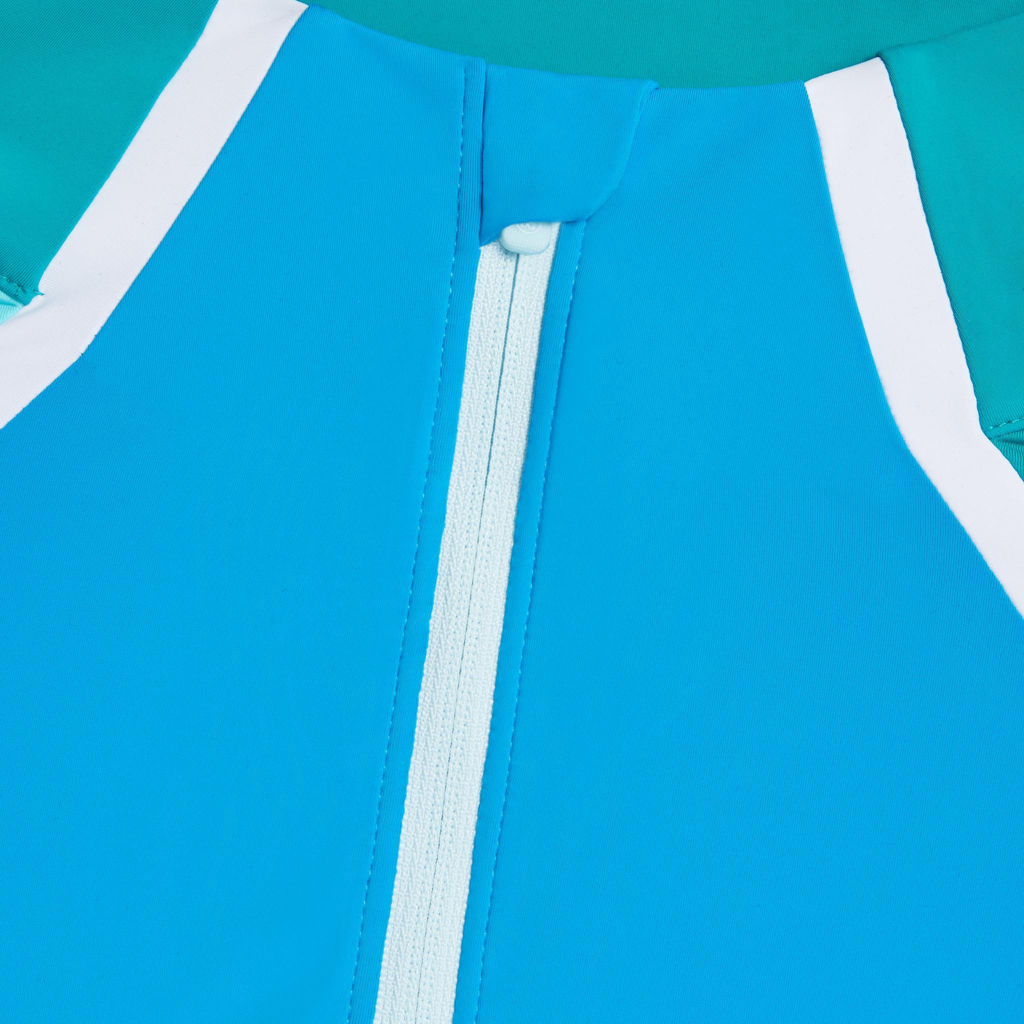 COLOUR BLOCK SILKY TECH QUARTER ZIP PULLOVER Product Image