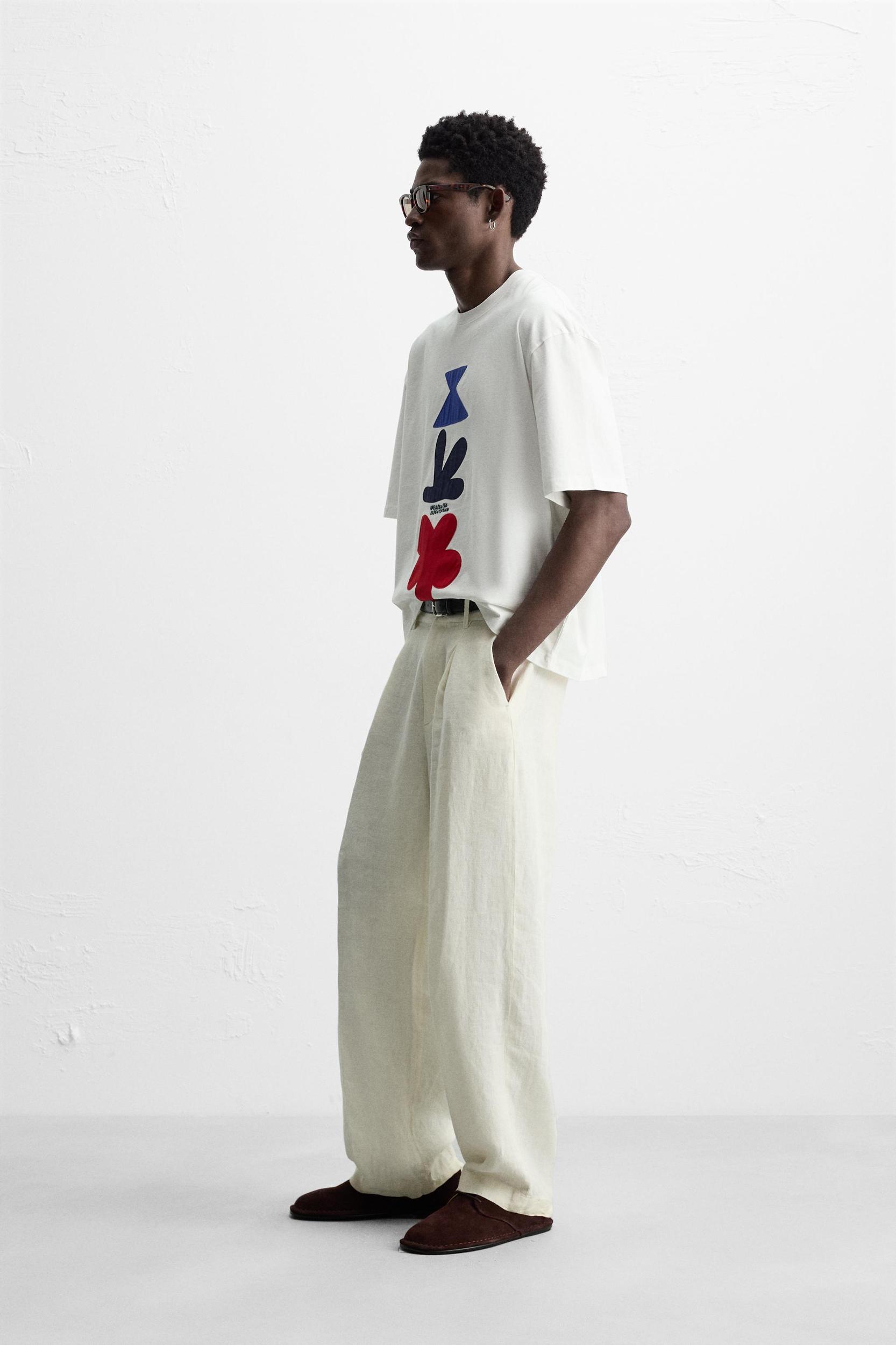 GEOMETRIC PATCH T-SHIRT Product Image