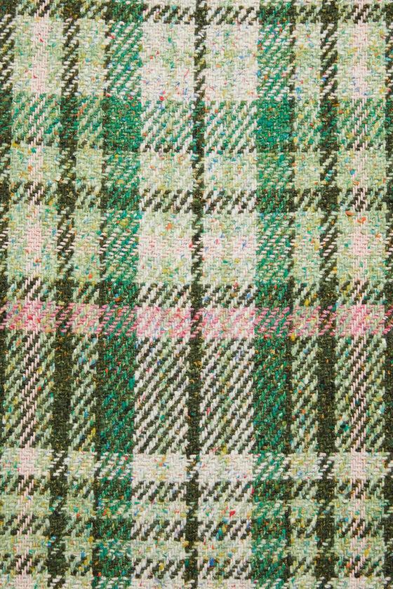 Plaid fringe scarf Product Image