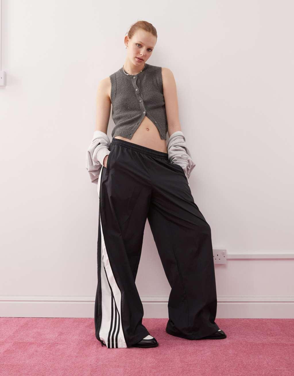 Reclaimed Vintage knit button up tank in gray Product Image