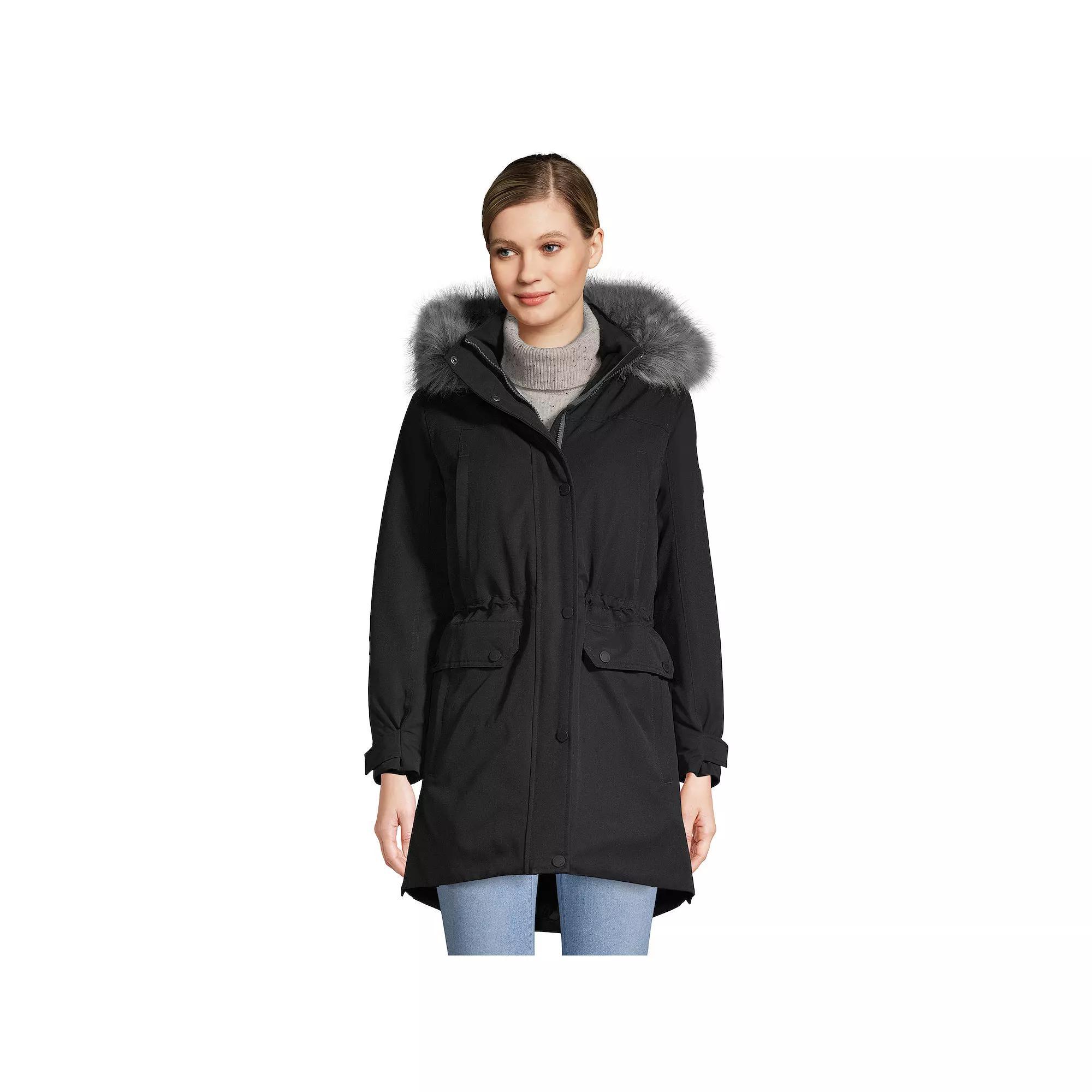Petite Lands' End Expedition Down Waterproof Winter Parka, Women's,  Product Image