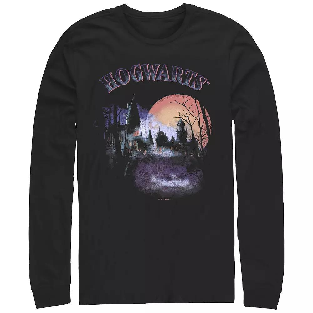 Men's Harry Potter HORRORGWARTS Graphic Tee, Size: Medium, Black Product Image