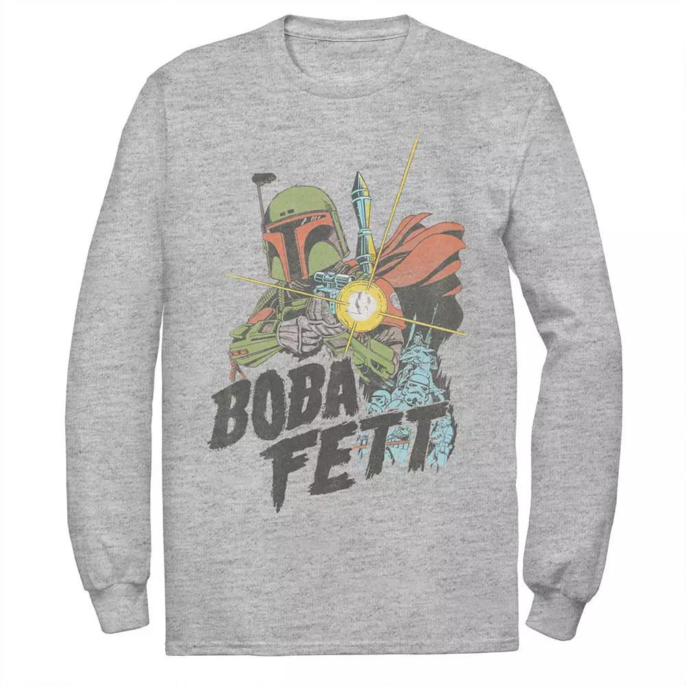 Men's Star Wars Boba Fett Retro Portrait Tee,  Product Image