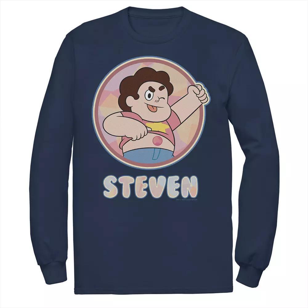 Men's Cartoon Network Steven Universe Belly Button Profile Shot Tee, Size: XXL, Blue Product Image