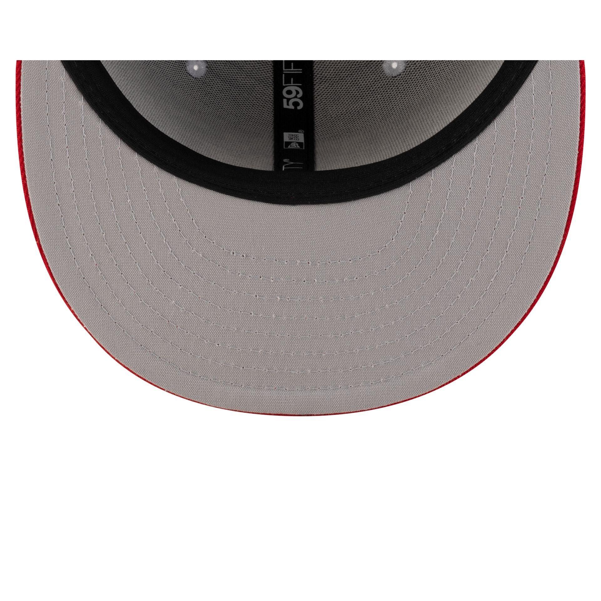 Mexico Baseball Black on Black 59FIFTY Fitted Hat Male Product Image