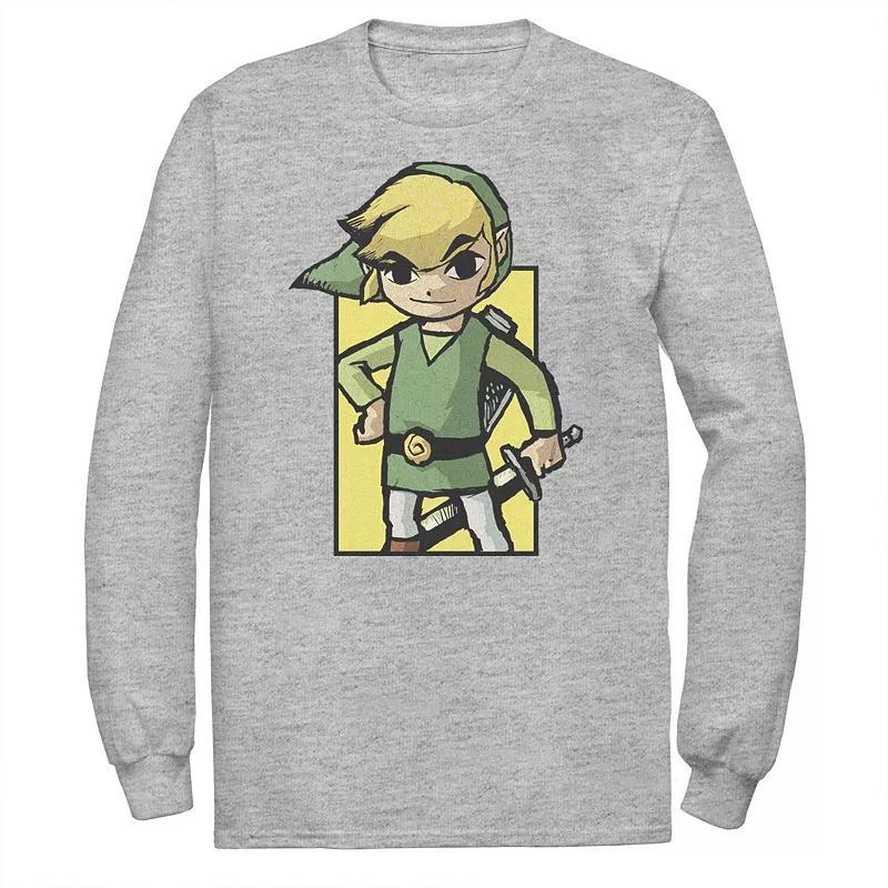 Big & Tall The Legend Of Zelda Wind Waker Link Long Sleeve, Men's,  Product Image